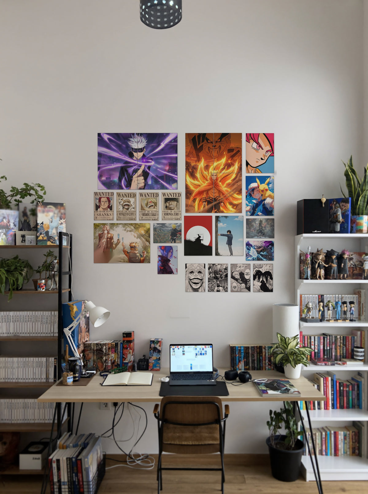 Ultimate Character wall setup pack in a real room, view 4