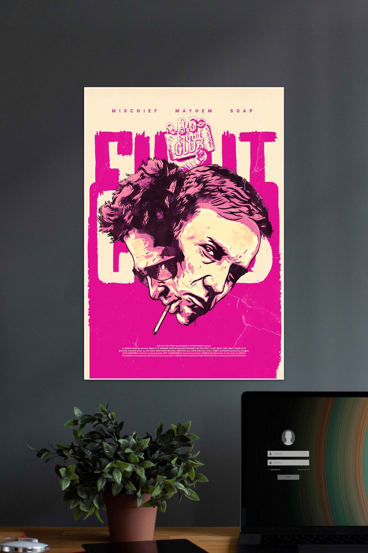 FIGHT CLUB #01 | David Fincher | Movie Poster - A4