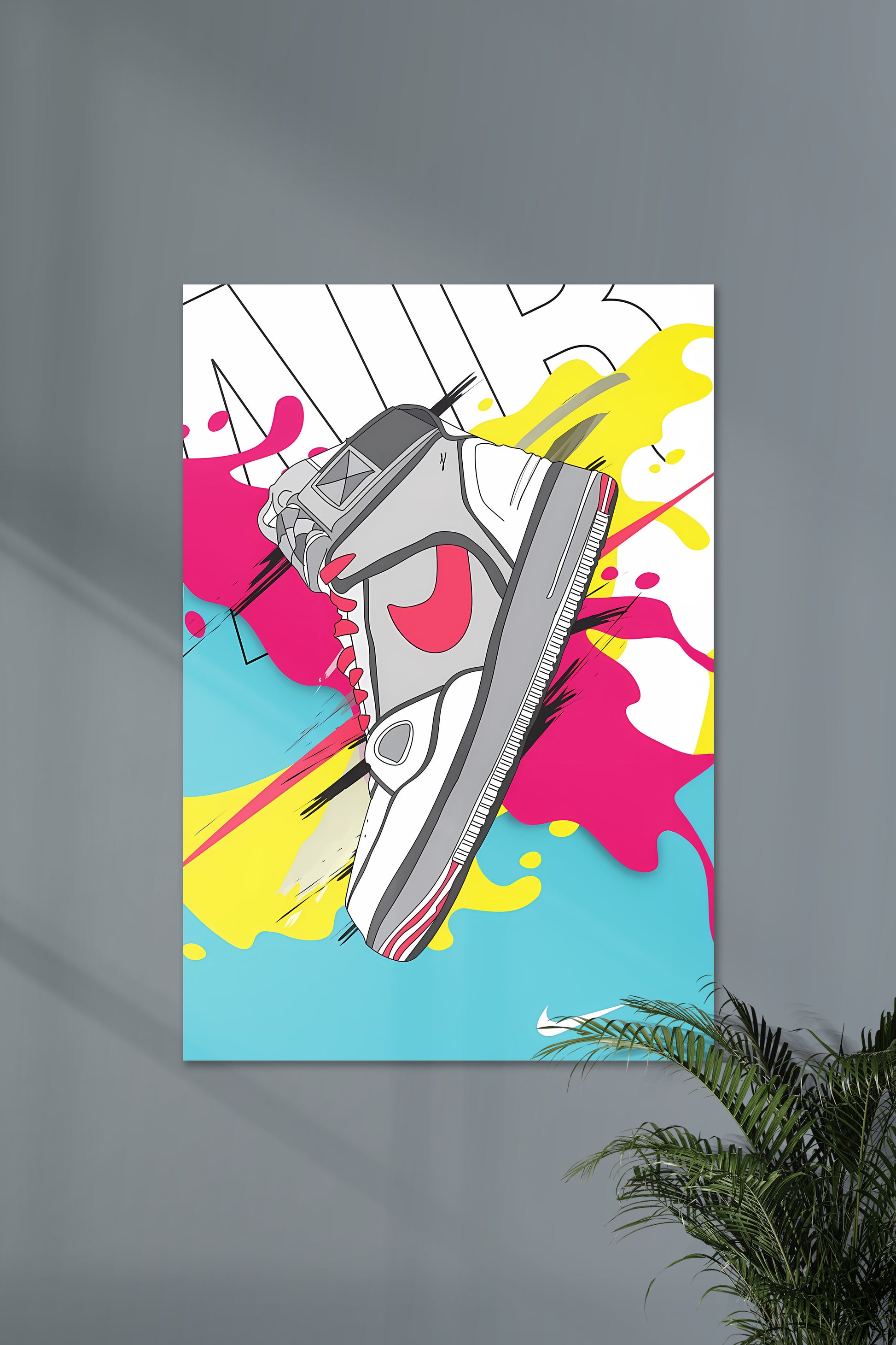 Air jordan vector shoe RETRO 13 NIKE Shoe Poster