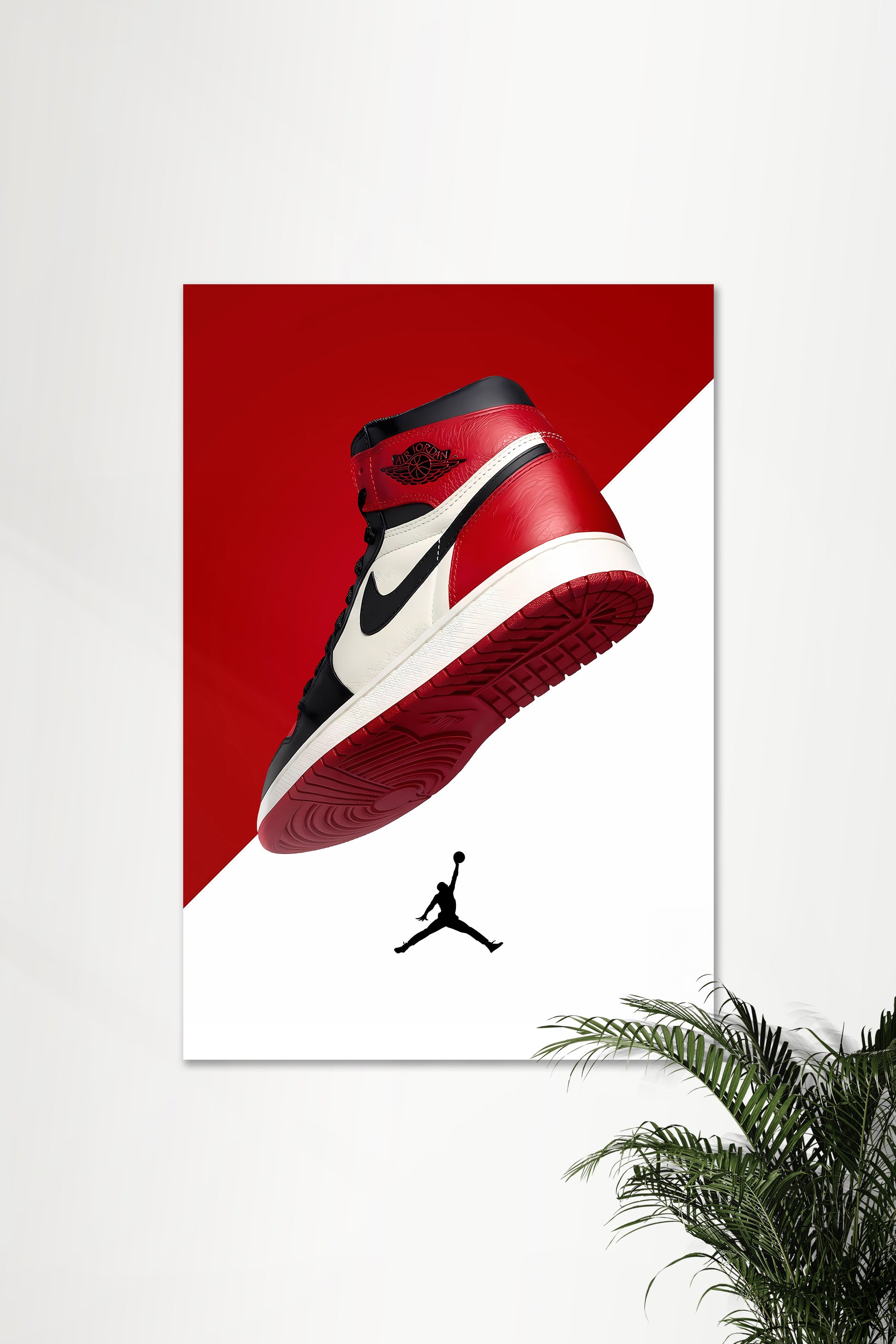 Air Jordan Bred Toe| RETRO 17 NIKE Shoe Poster A4