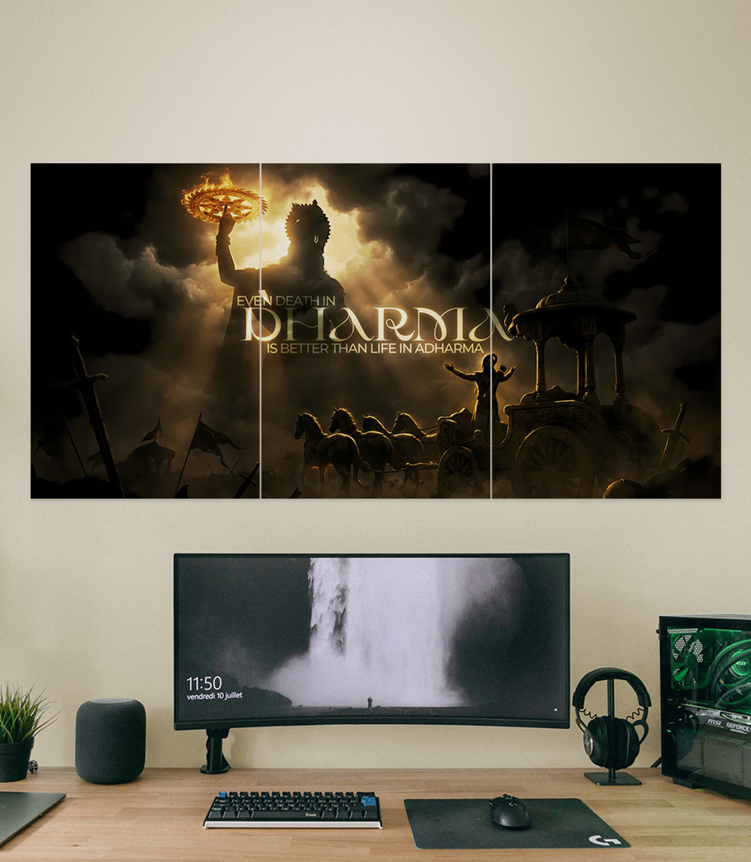 DHARMA | Kurkshetra | Devotional | 3 Piece Set