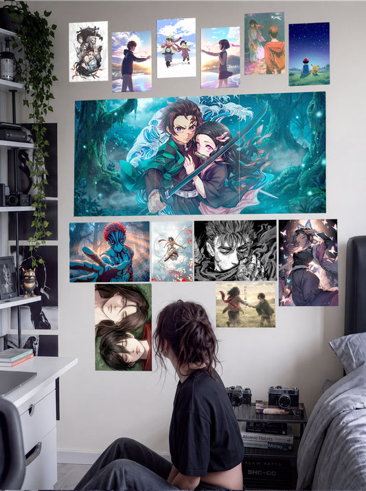 Bonds And Legends Wall Setup Combo | 13 Design Print Set
